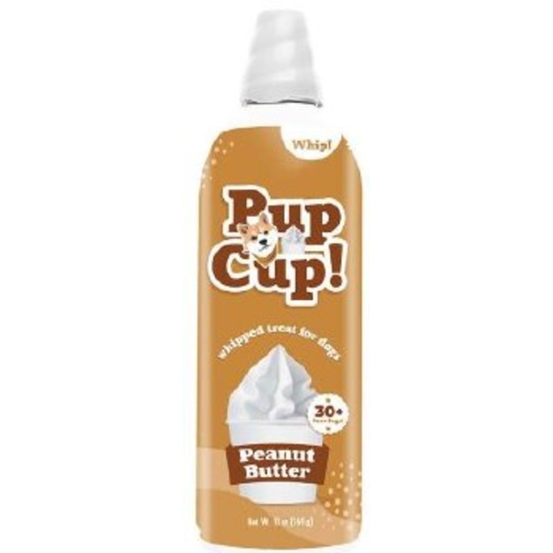 Pup Cup Peanut Butter Flavor Whip Treat for Dogs, 13oz