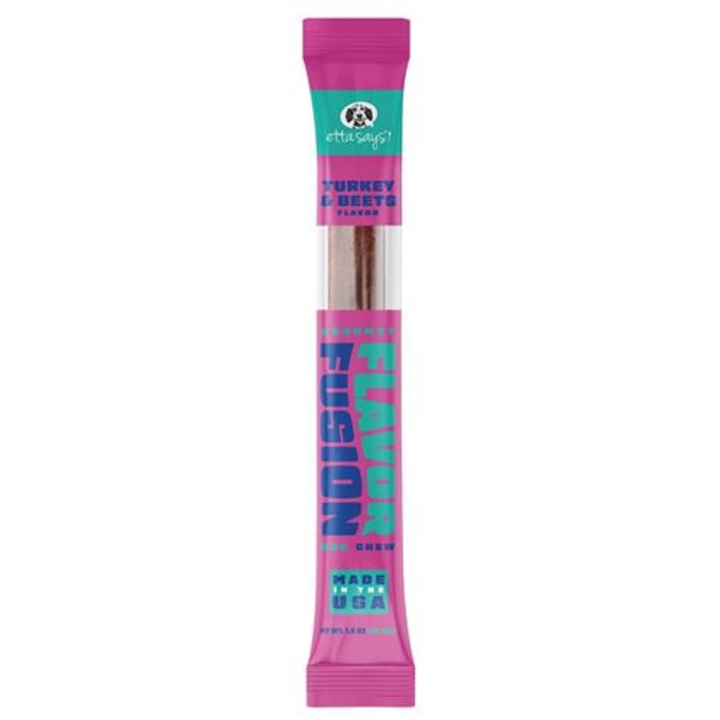 Etta Says! Flavor Fusion Dog Chew Turkey and Beets 1.5oz