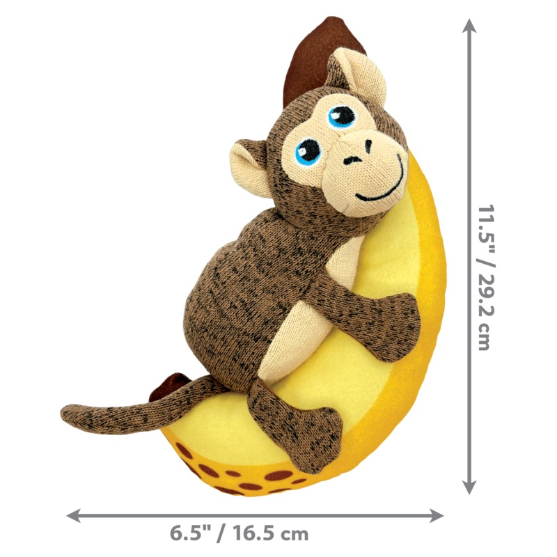 Kong Dog Toy Pull-A-Partz Pals Monkey Medium