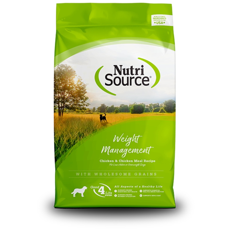 NutriSource Dog Weight Management 26lb
