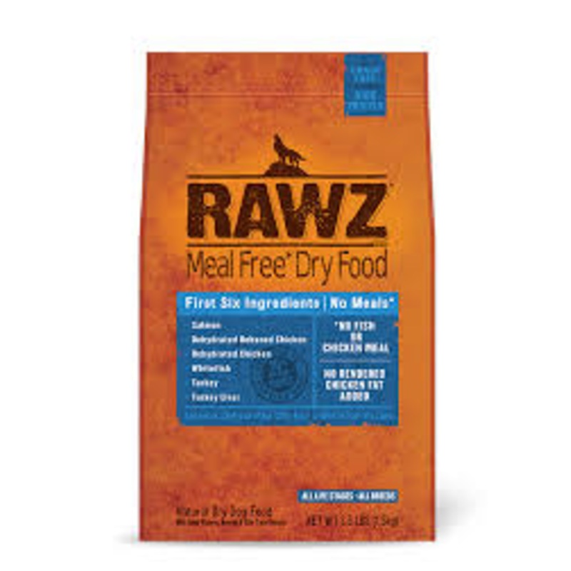 Rawz Dry Dog Food - Salmon & Chicken 10lbs