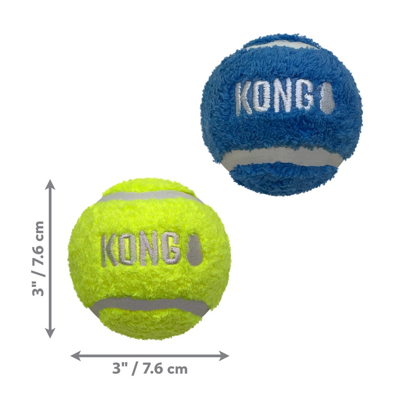 Kong Dog Toy Sport Softies Ball 1pk Assorted Large