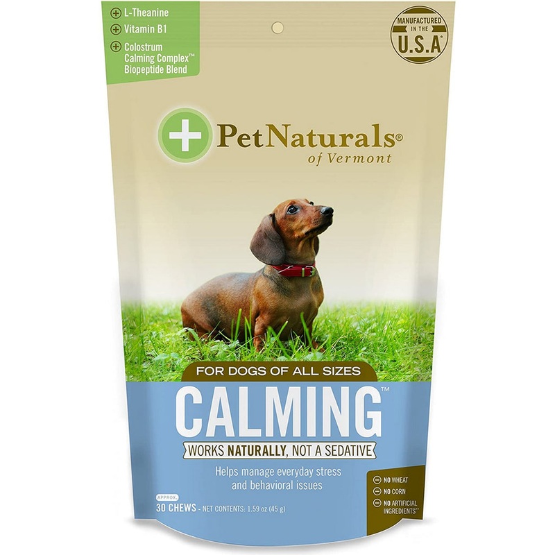 Pet Naturals of Vermont, Calming for Dogs, 30ct