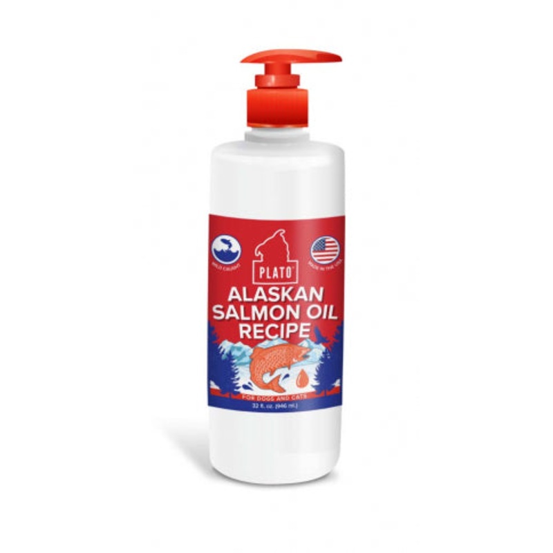 PLATO Wild Alaskan Salmon Oil 32oz