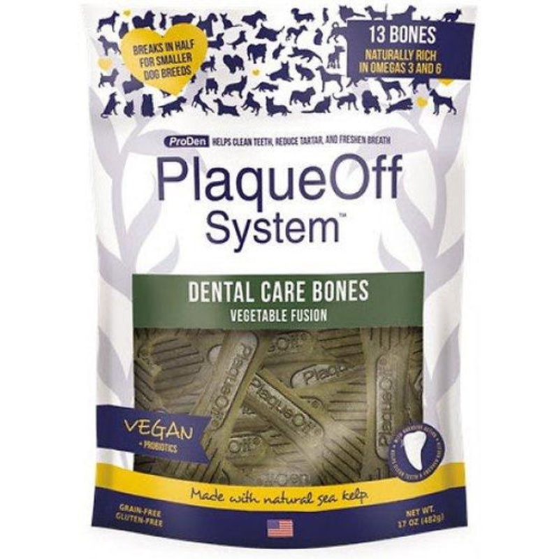 Proden PlaqueOff Dental Vegetable Fusion Dog Bones 17oz
