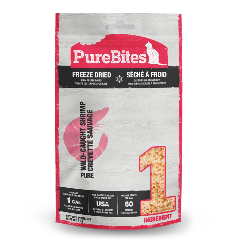 PureBites Freeze Dried Shrimp Cat Treats 3oz