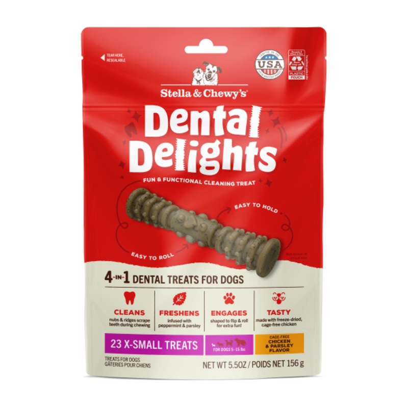 Stella&Chewys Dog Dental Delights X-Small 5.5oz