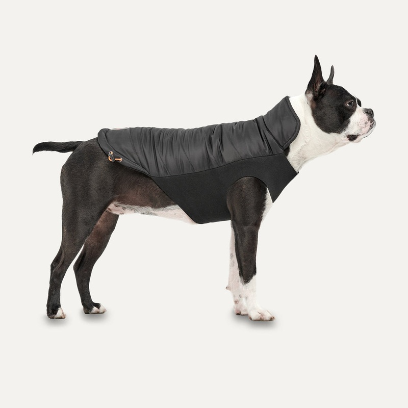 Gooeez Kangaroos Signature Mock Neck Jacket for Dogs Black XX Large