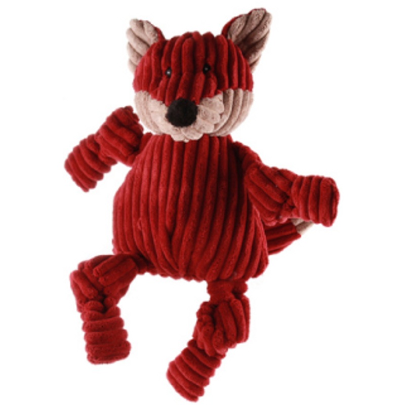 HuggleHound Small Woodland Knotties Fox Dog Toy