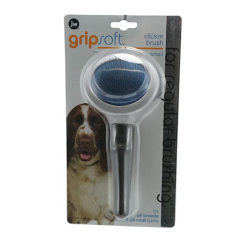 JW Pet Grip Soft Small Slicker Brush