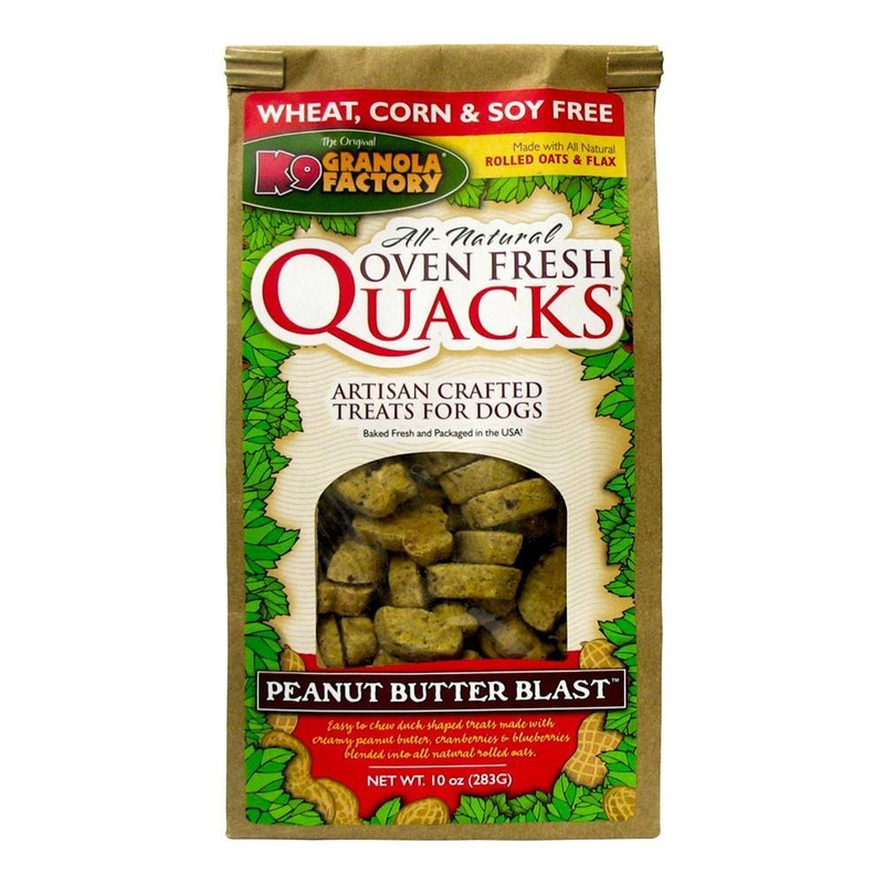 K9 Granola Factory Quacks Peanut Butter Blast 10oz