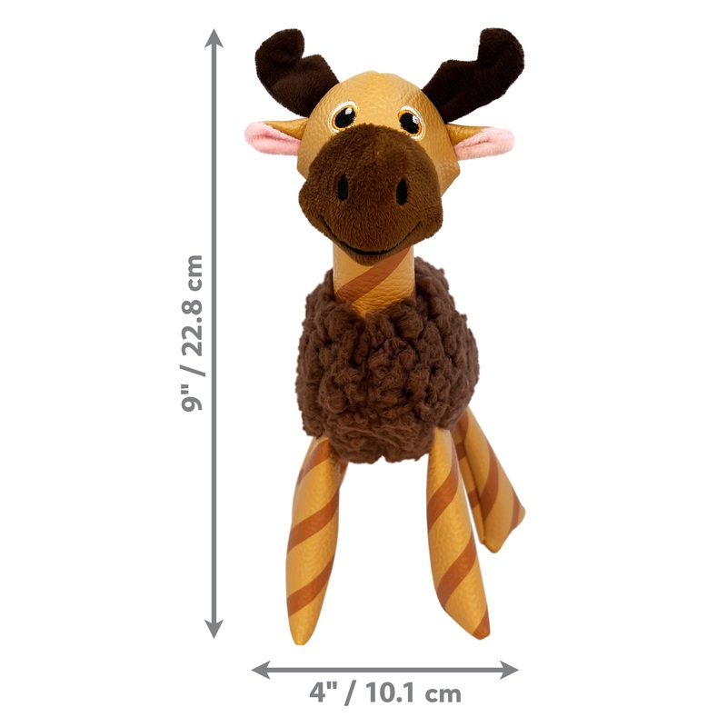 Kong Dog Toy Floofs Shakers Moose Small
