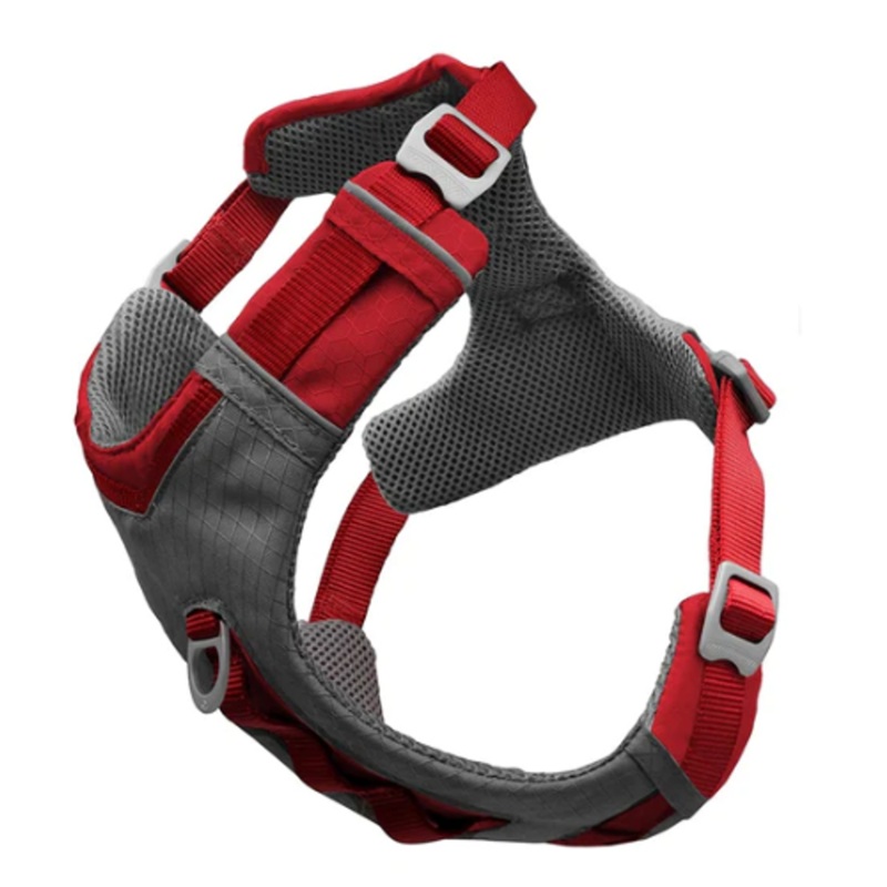 Kurgo Journey Air Harness Barn Red/Gargoyle Grey eXtra Large 80-110 lb