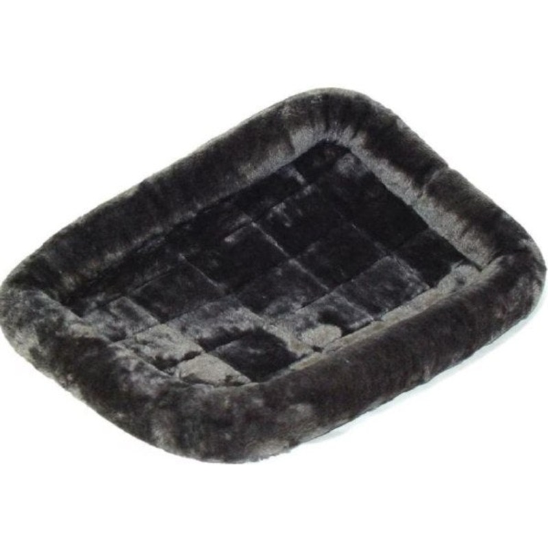 Midwest Quiet Time Bolstered Bed Gray 24 x 18in
