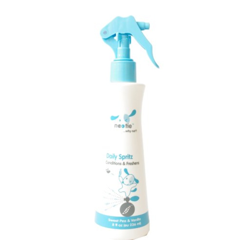 Nootie-Daily Spritz, Pet Conditioning Spray 8oz Sweet Pea and Vanilla