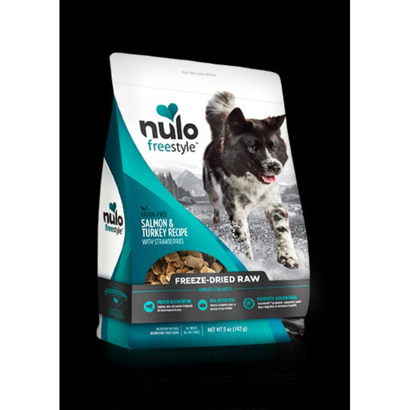 Nulo Free Style Dog Freeze Dried Raw Grain Free Salmon 8oz