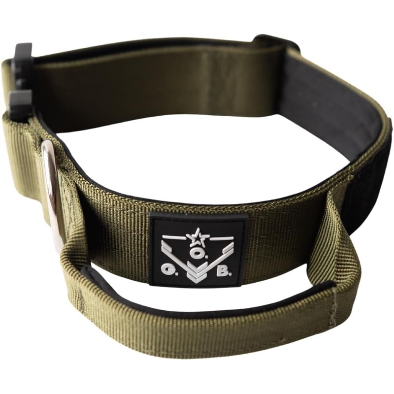 Operation Good Boy Tactical Collar Green Adjustable