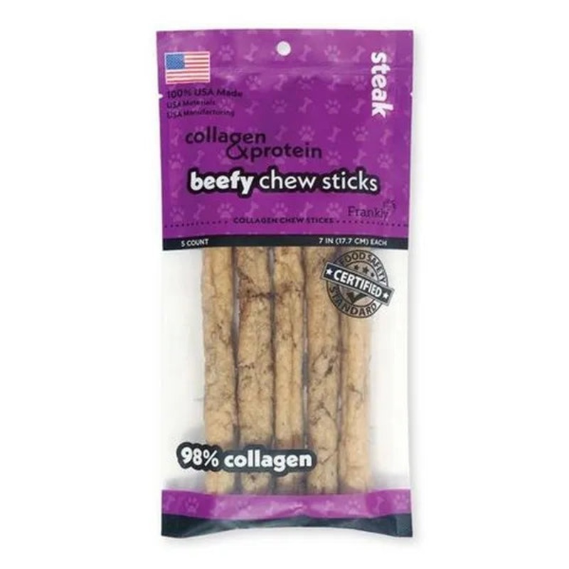 Frankly 7in Steak Beefy Sticks