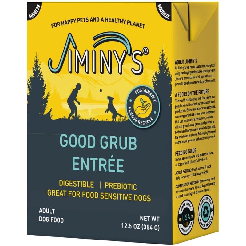 Jiminy's, Good Grub Entree Wet Dog Food, 12.5oz