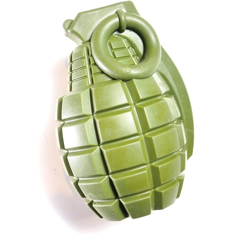 O.G.B. Operation Good Boy Durable Grenade Dog Toy, Stuffable