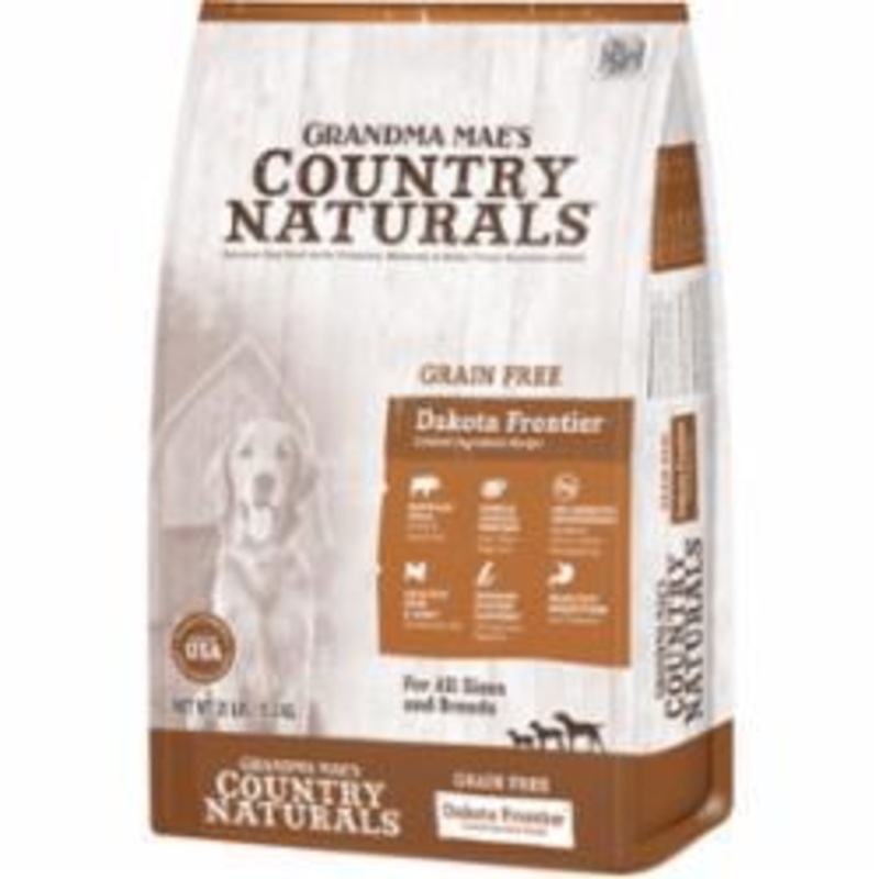 Grandma Maes Country Naturals Limited Ingredient Grain Free Buffalo Dog Food 12lbs