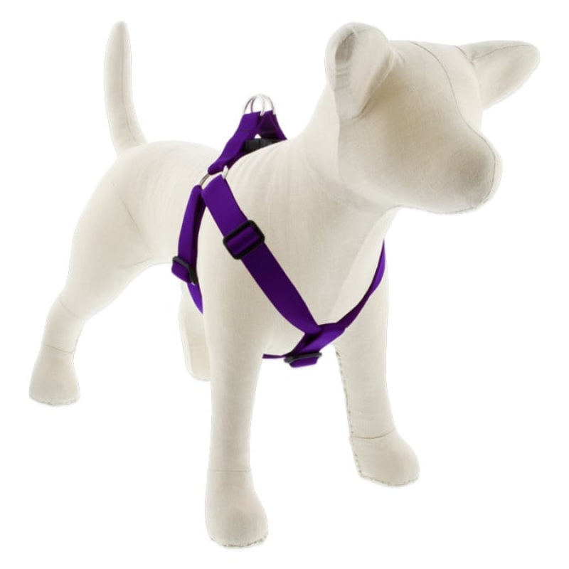Lupine Pet Dog 1 In Wide 19-28 In Step  In Harness Basics Purple