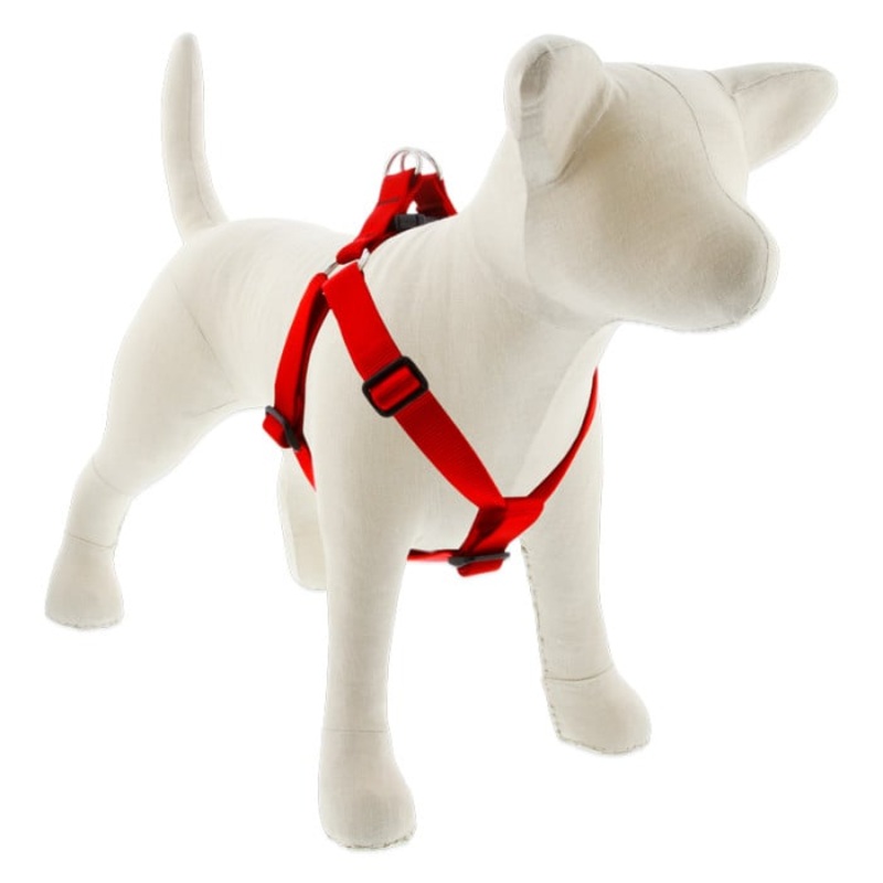 Lupine Pet Dog 1 In Wide 19-28 In Step  In Harness Basics Red