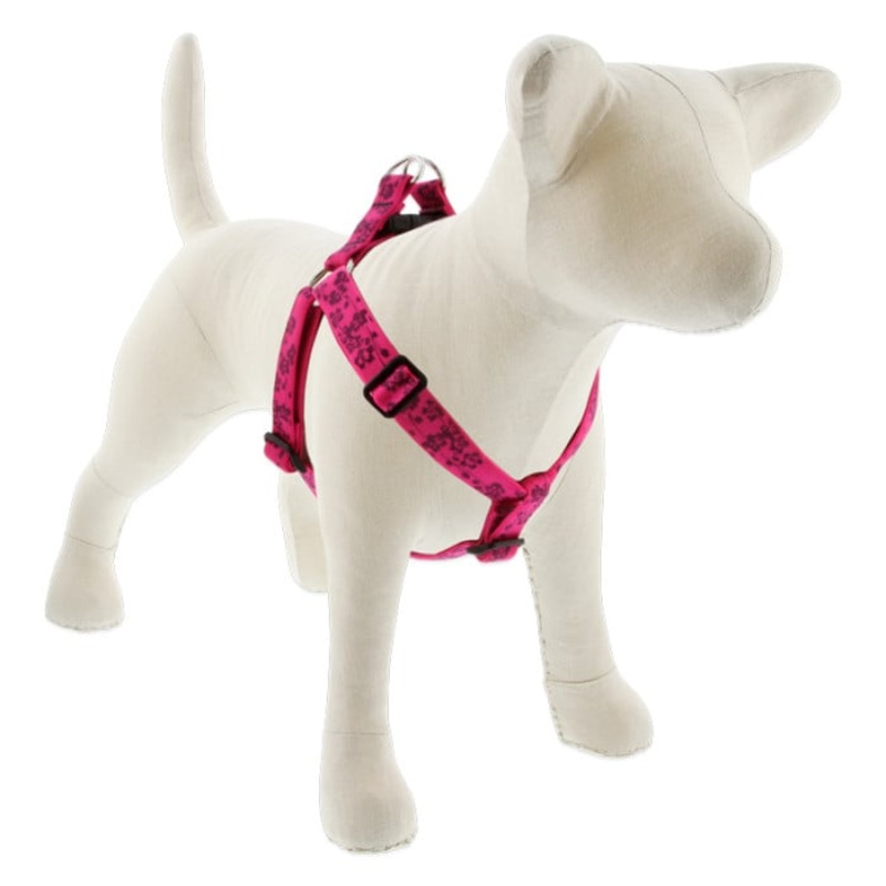 Lupine Pet Dog 1 In Wide 19-28 In Step  In Harness Original Designs Plum Blossom