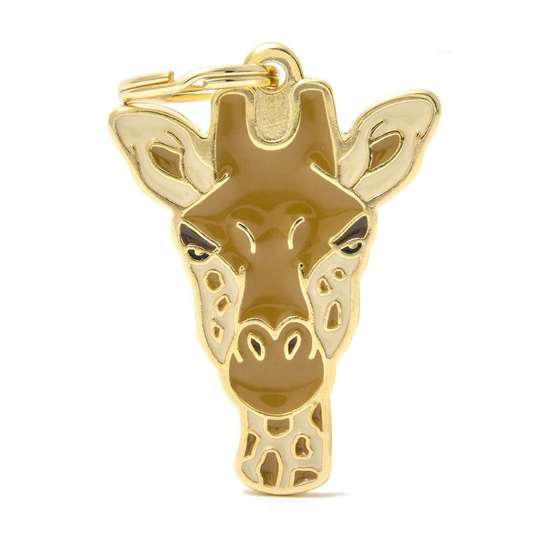 My Family ID Wild Giraffe ID Tag