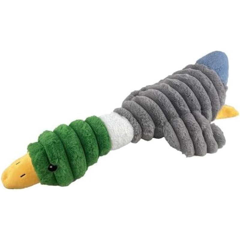 Pet Lou 26in Farm Friends-Mallard Duck Plush Dog Toy