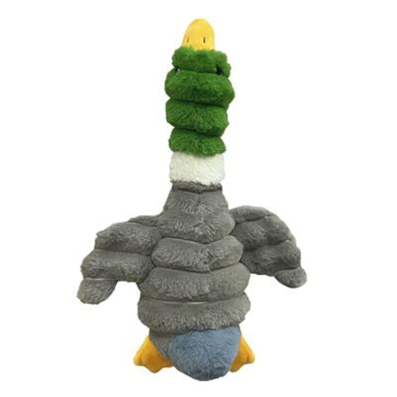 Petlou 16in Farm Friends Mallard Duck Plush Dog Toy