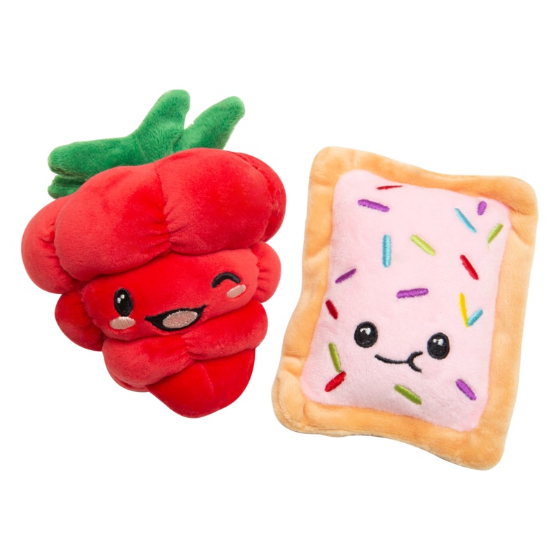 Snugarooz Dog Toy Berry & Tart 2 Pack