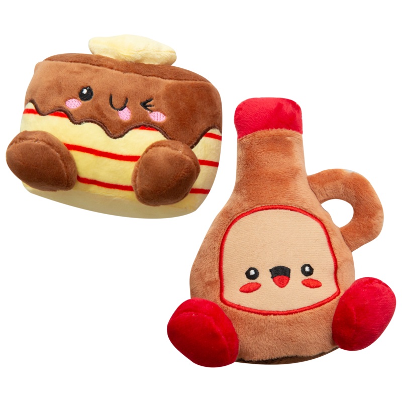 Snugarooz Dog Toy Cakes and Syrup 2 Pack