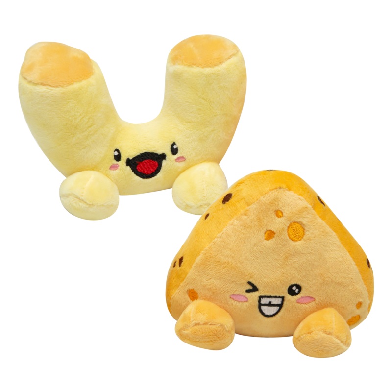 Snugarooz Dog Toy Mac N' Cheese 2 Pack