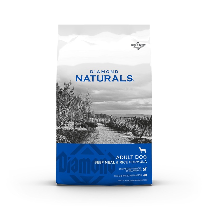 Diamond Naturals Beef Meal & Rice Adult Dog, 40 Lb