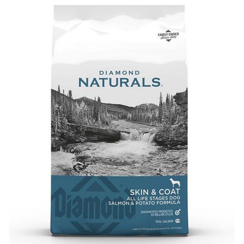 Diamond Naturals Skin & Coat Salmon & Potato Dry Dog Food, 30 Lb