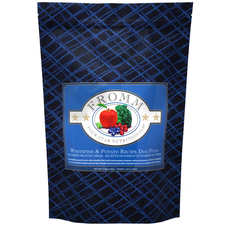 Fromm Four-Star Nutritionals Whitefish & Potato Formula Dog Food 4 lb
