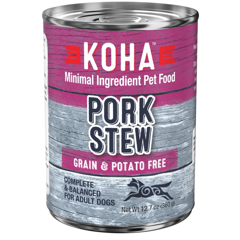 Koha Grain Free Stew for Dogs 12.7oz Pork
