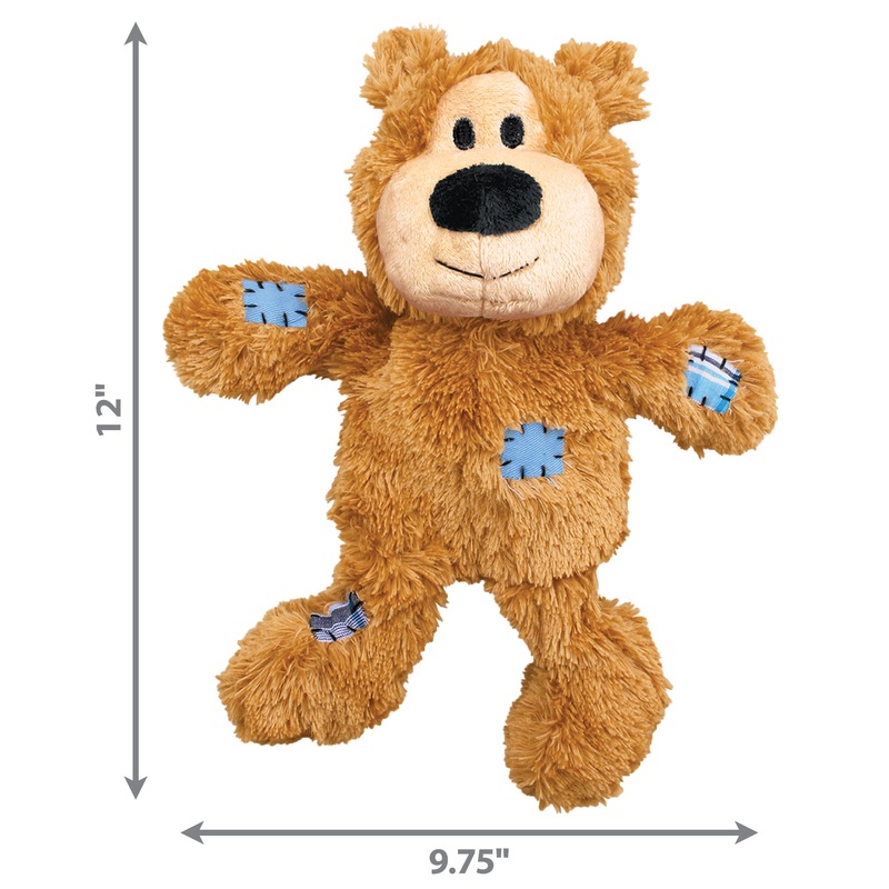Kong Dog Toy Wild Knots Bear eXtra Large Assorted