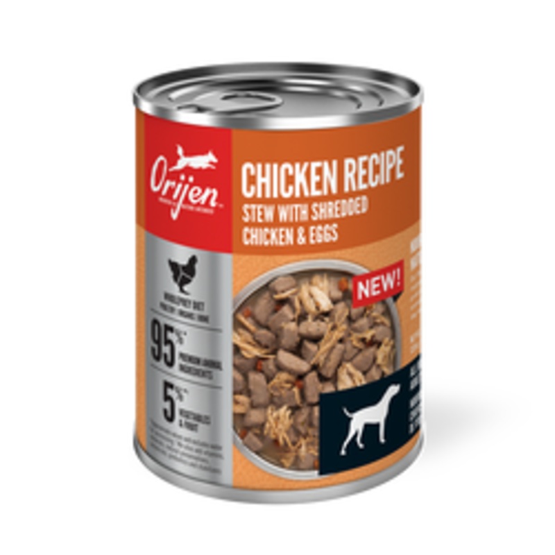 Orijen Wet Dog Food 12.8oz Chicken Recipe Stew