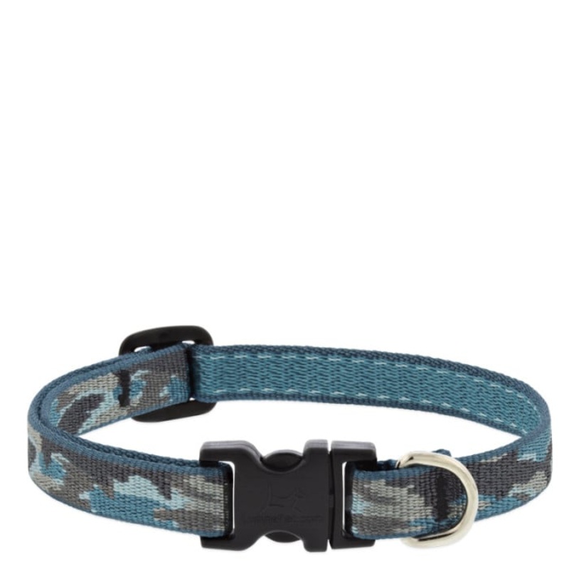 Lupine Pet Dog  1/2 In Wide 10-16 In Adjustable Collar Original Designs Sand Shark