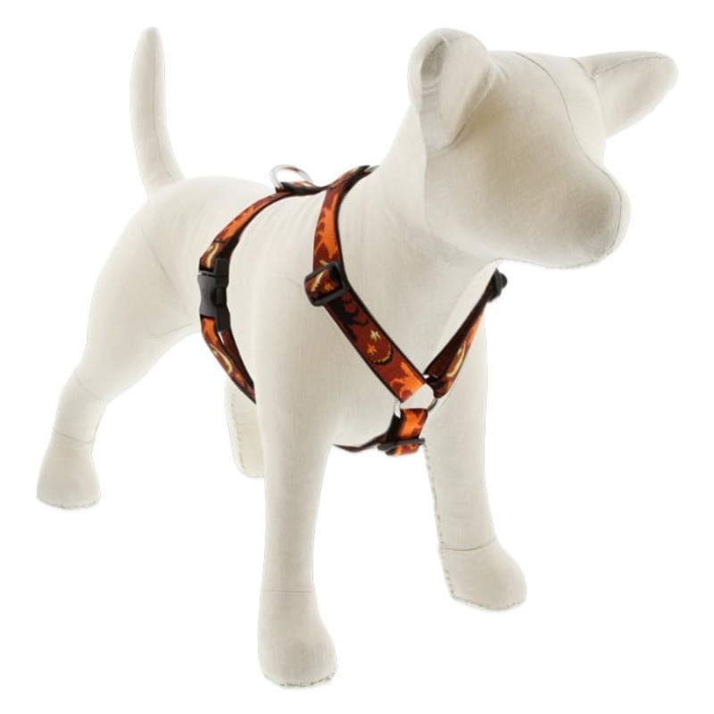 Lupine Pet Dog 1 In 20-32 In Roman Harness Original Designs Shadow Hunter