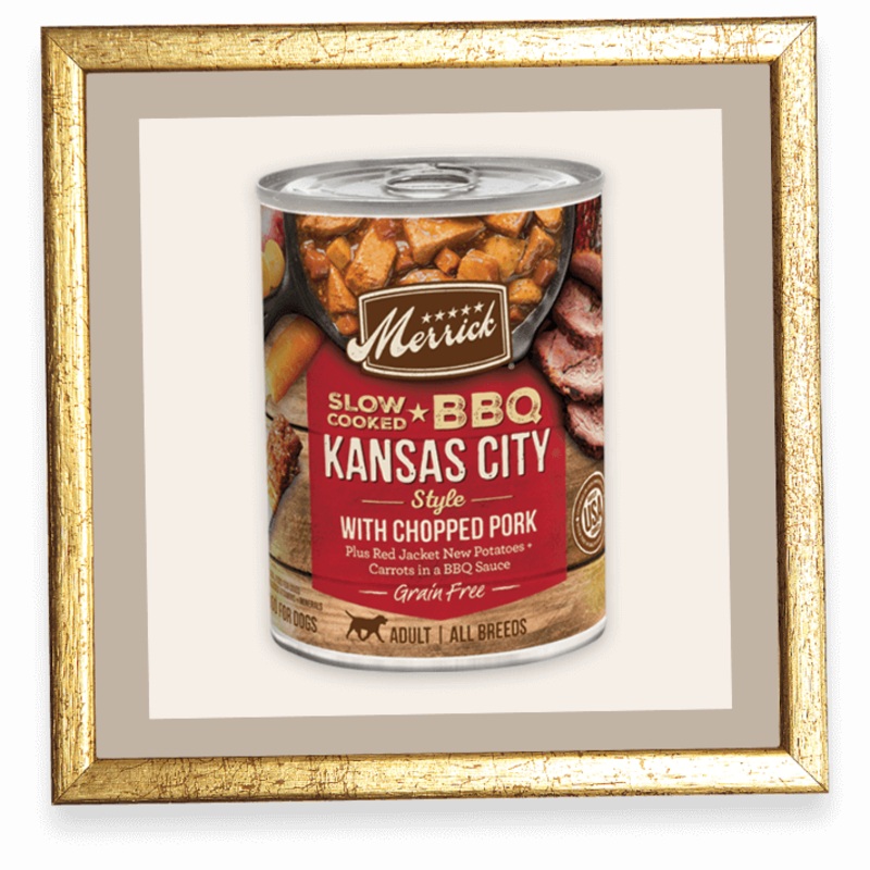 Merrick 12.7oz Slow-Cooked BBQ Kansas City Style with Chopped Pork