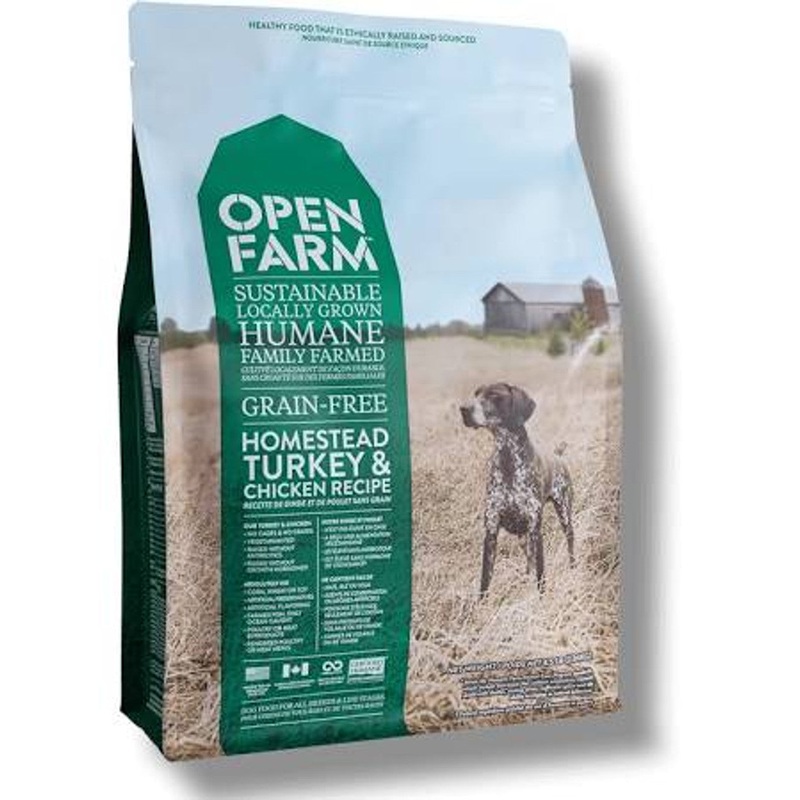 Open Farm Grain-Free Turkey & Chicken Recipe Dry Dog Food, 11Lb