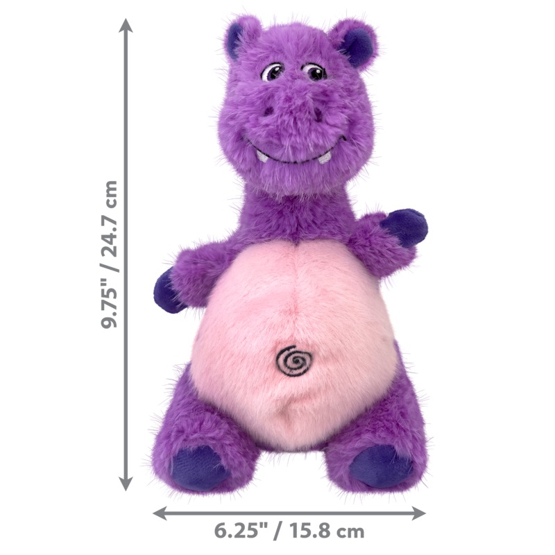 Kong Dog Toy Knots Belly Hippo