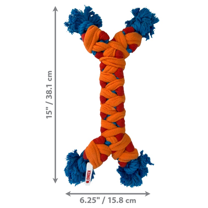 Kong Dog Toy Rope Rally Bone