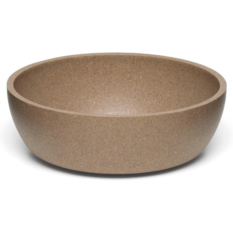 Loving Pets Dolce Bamboo Dog Bowl Coffee Large