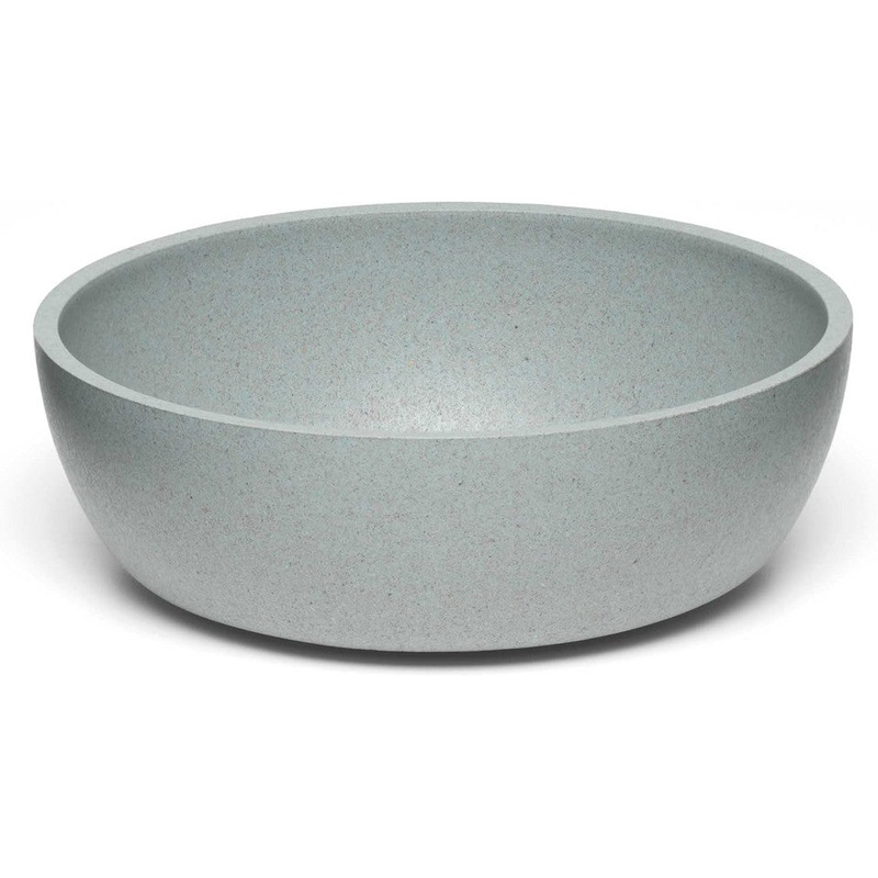 Loving Pets Dolce Bamboo Dog Bowl Slate Small