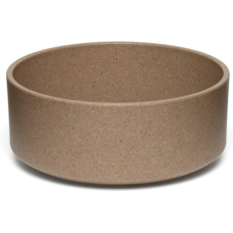Loving Pets Dolce Bamboo Dog Dish Coffee Large