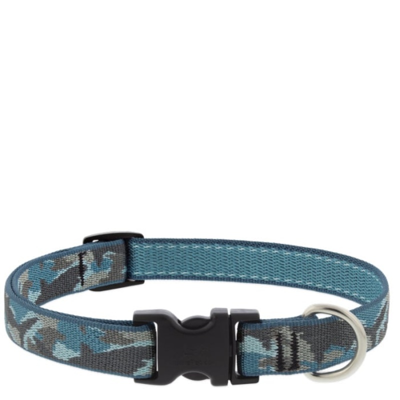 Lupine Pet Dog 3/4 In Wide 13-22 In Adjustible Collar Sand Shark